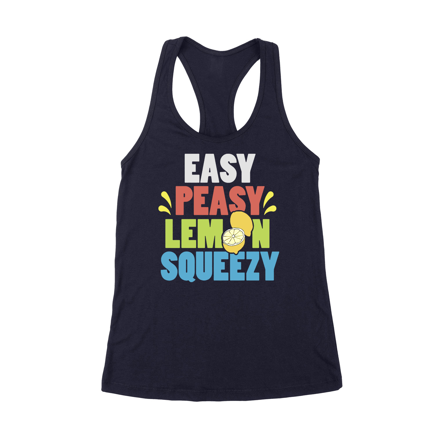 easy peasy lemon squeezy Sötétkék Női Trikó