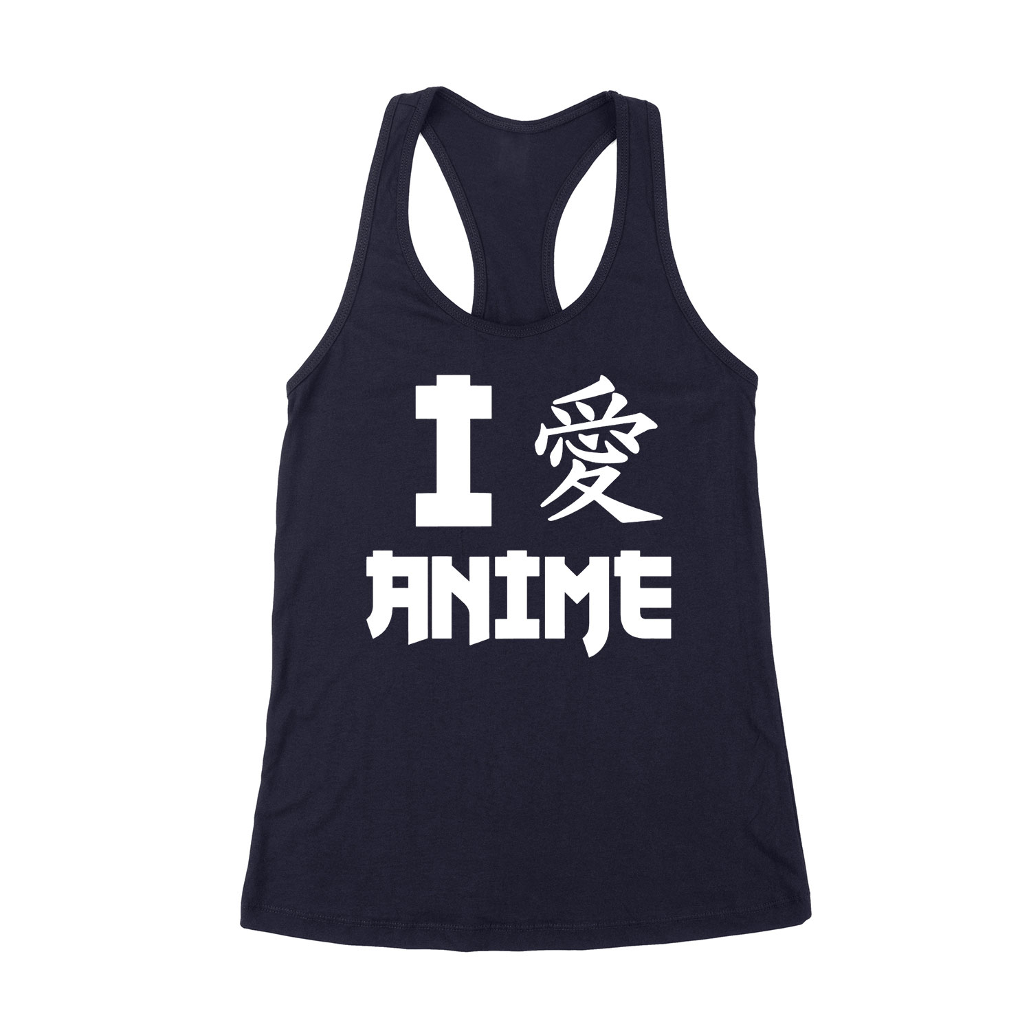 i love anime Sötétkék Női Trikó