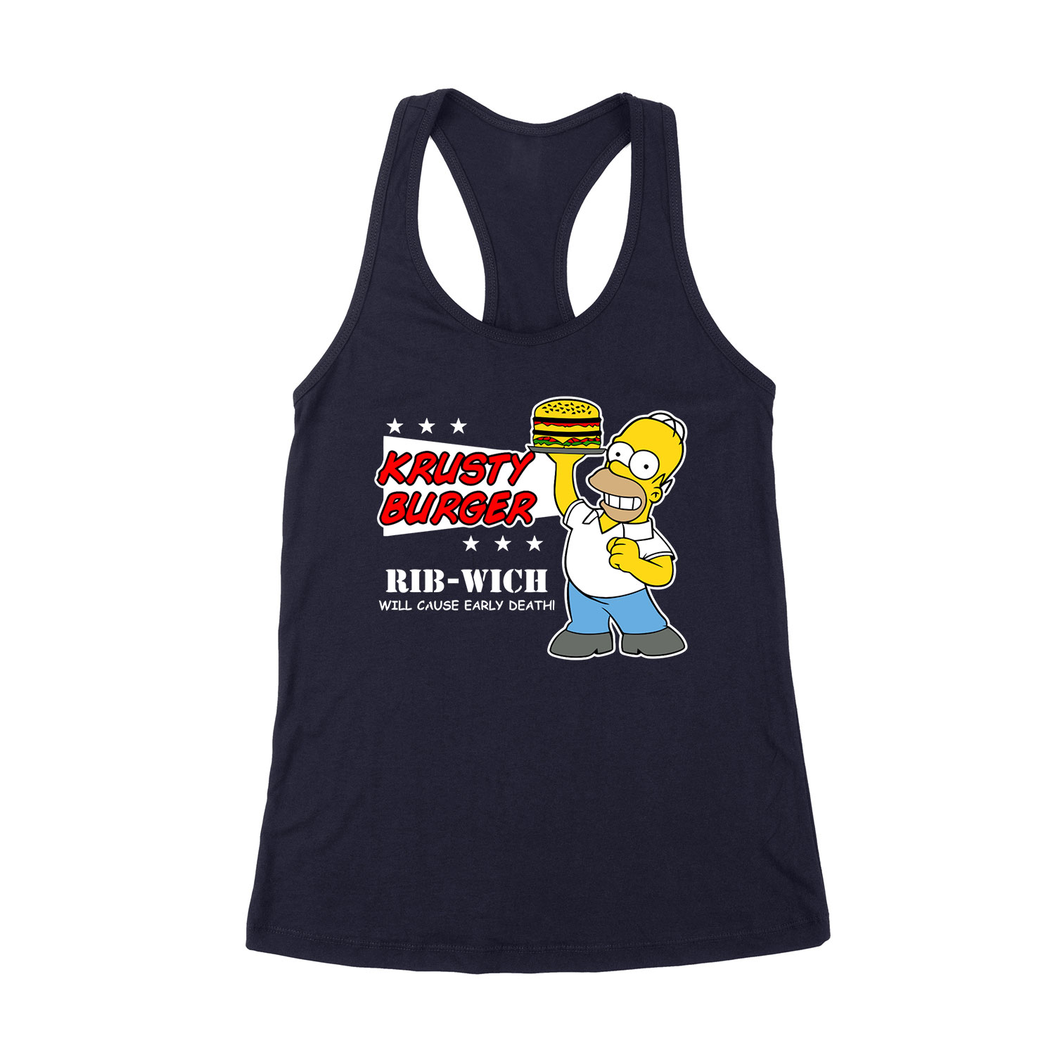 homer simpson Sötétkék Női Trikó