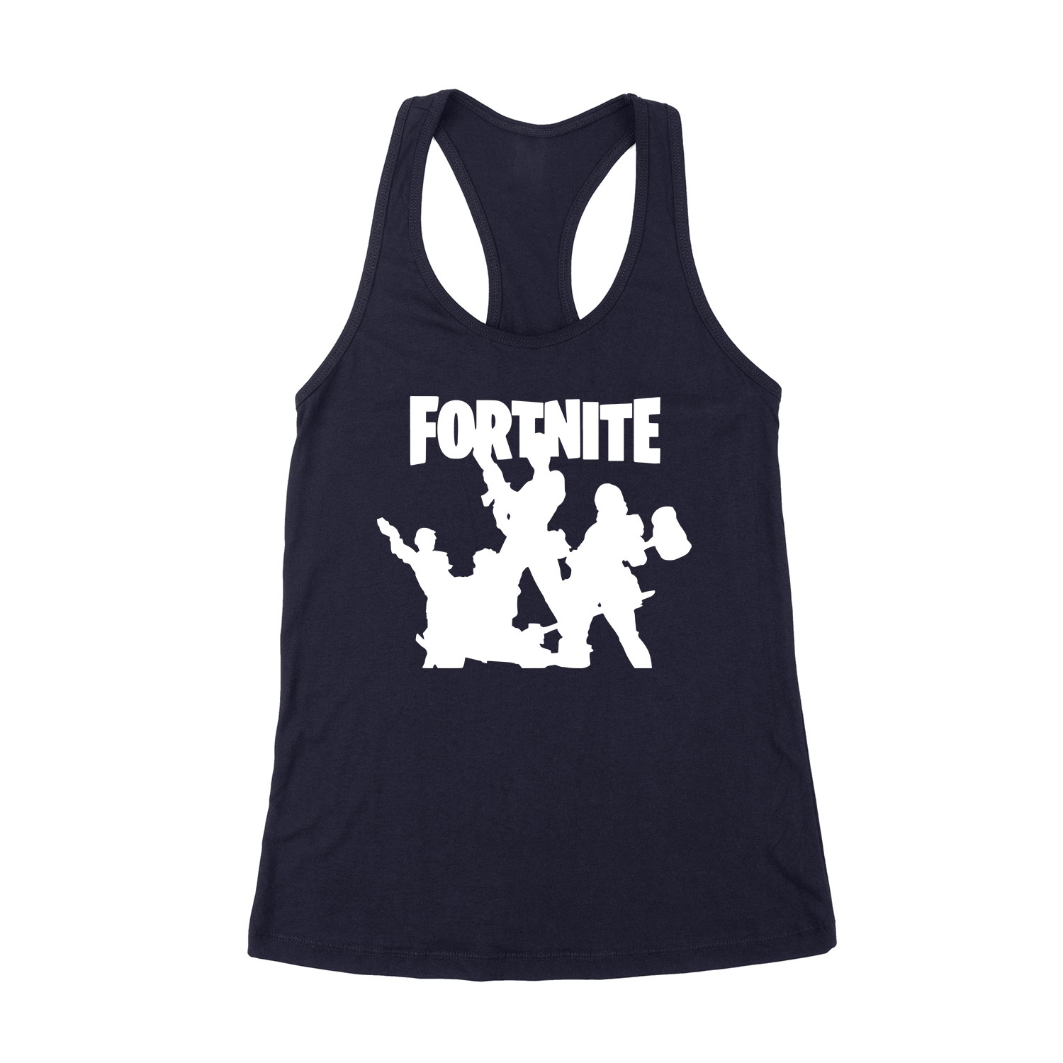 fortnite squad Sötétkék Női Trikó