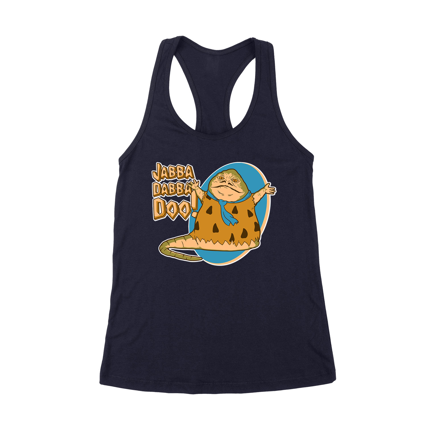 star wars jabba Sötétkék Női Trikó