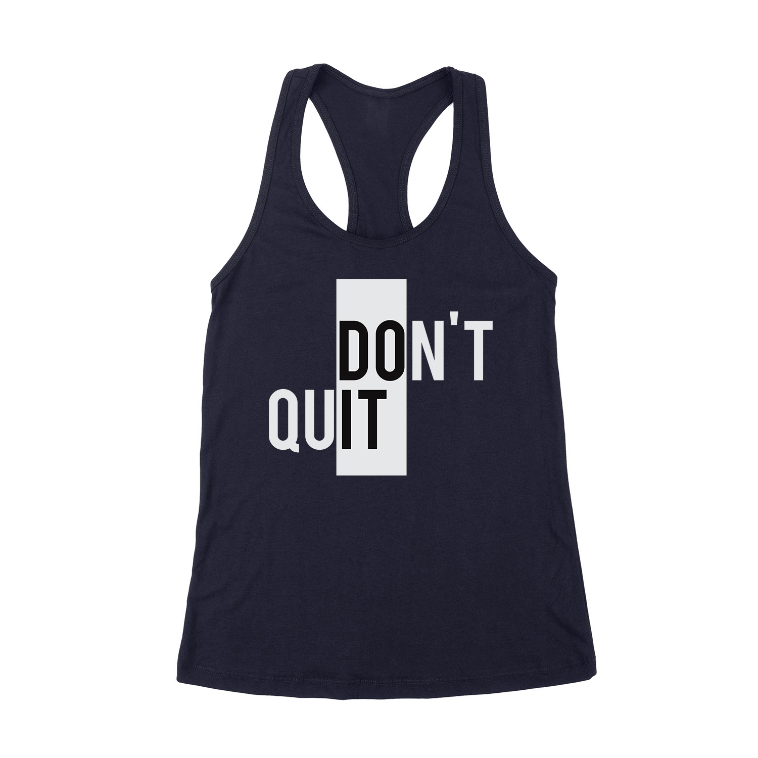 Do It Dont Quit Sötétkék Női Trikó