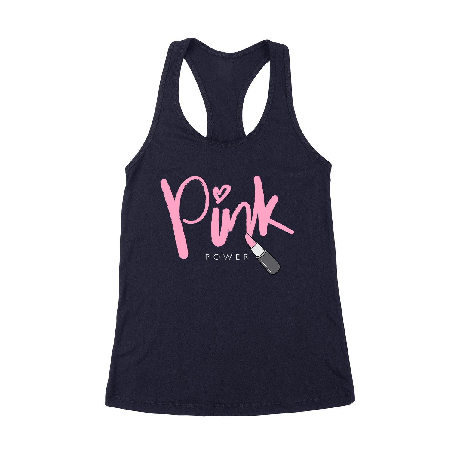 pink forever lipstick rúzs Sötétkék Női Trikó