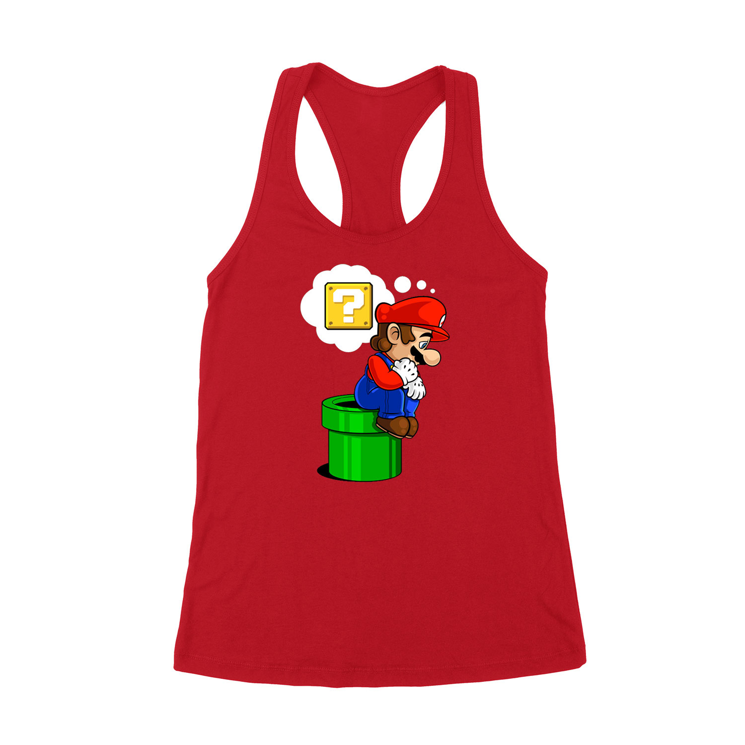 super mario Piros Női Trikó