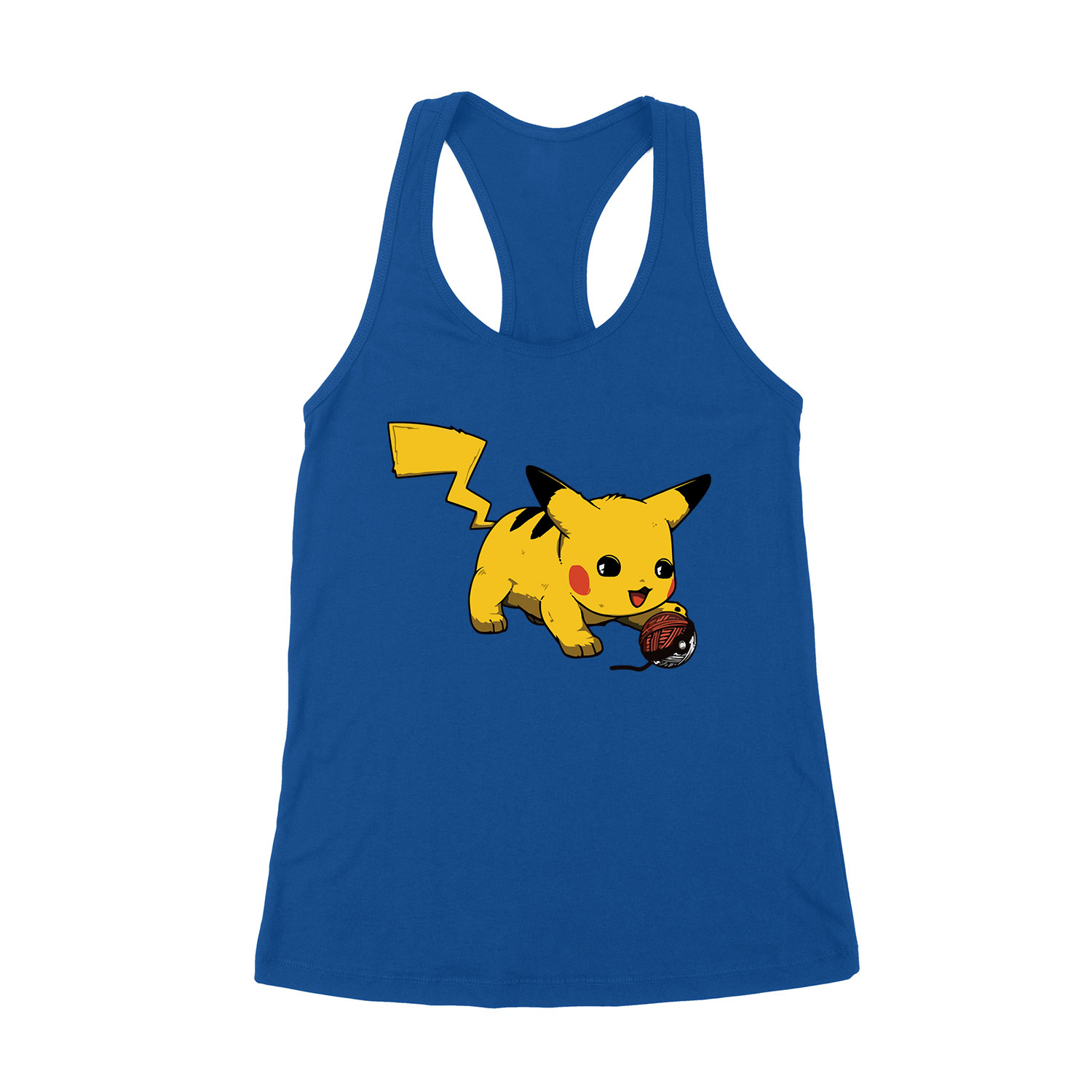 Pokemon Pikachu Macska Macskás Kék Női Trikó