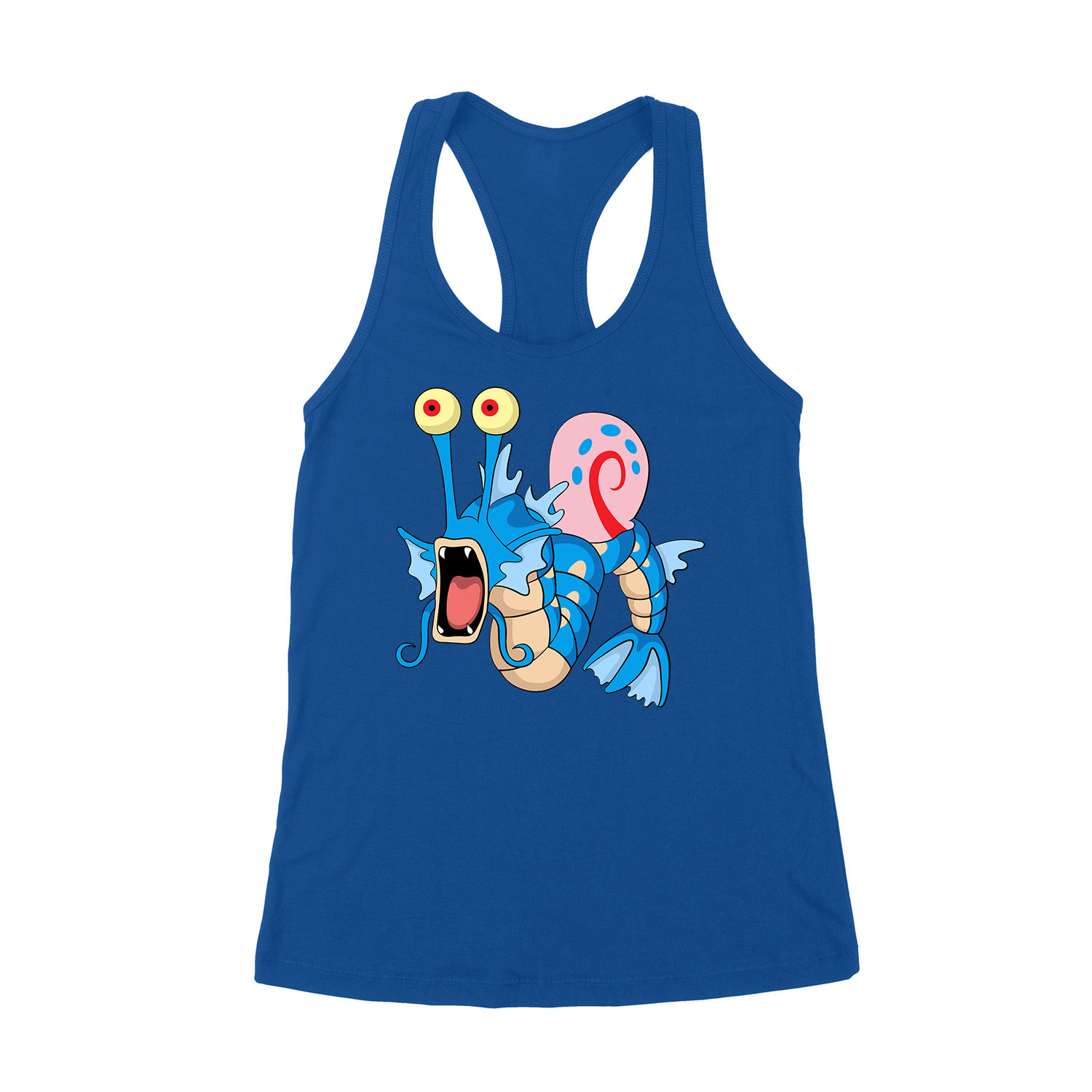 gyarados gary spongya bob Kék Női Trikó