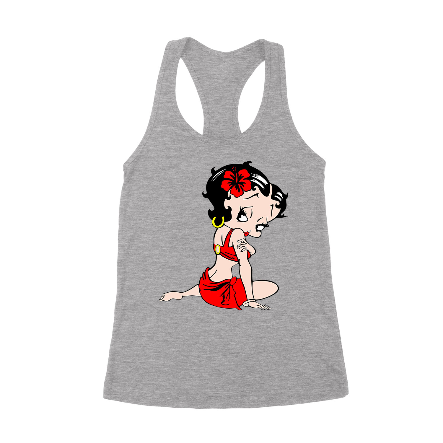 Betty Boop Sportszürke Női Trikó
