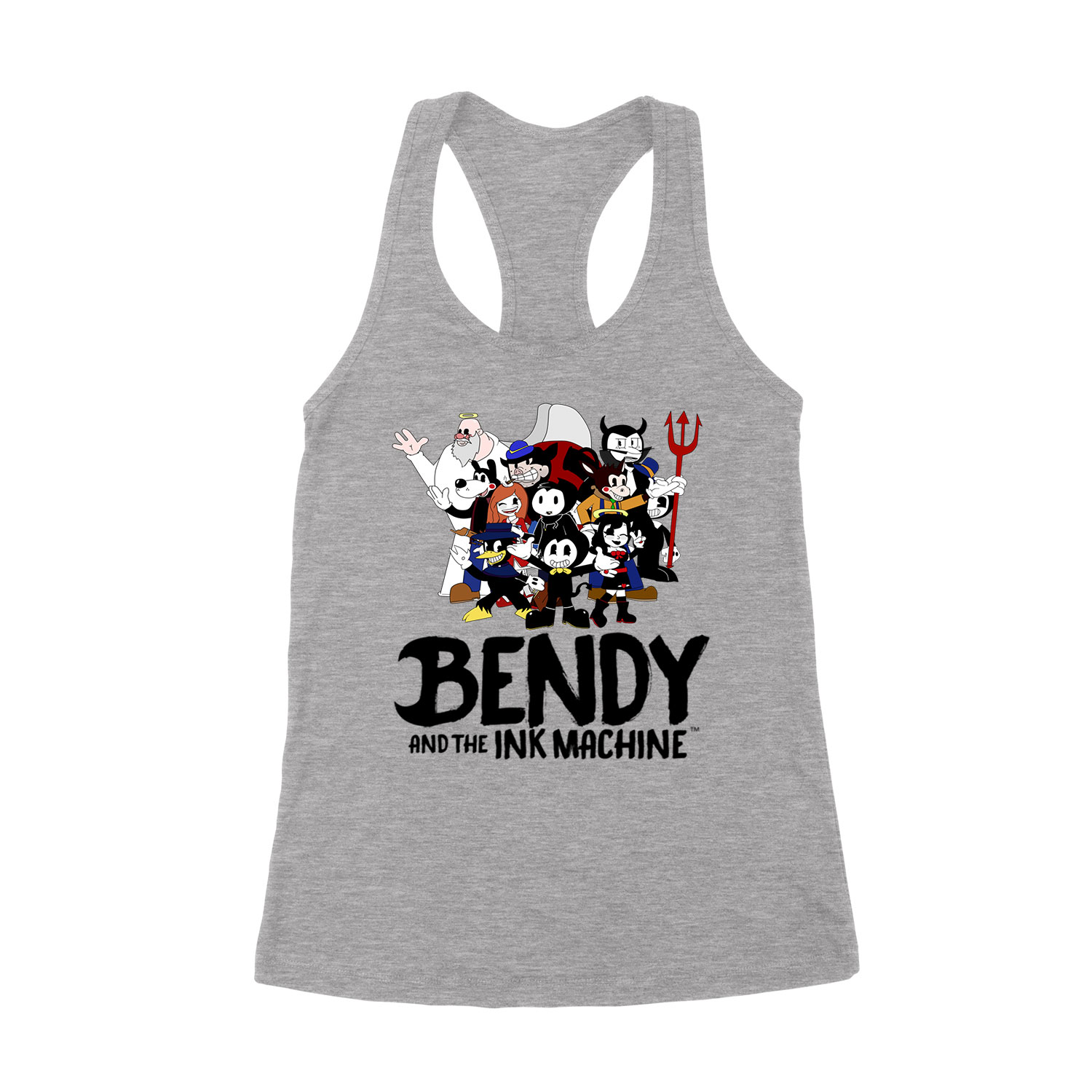 bendy and the inkmachine Sportszürke Női Trikó