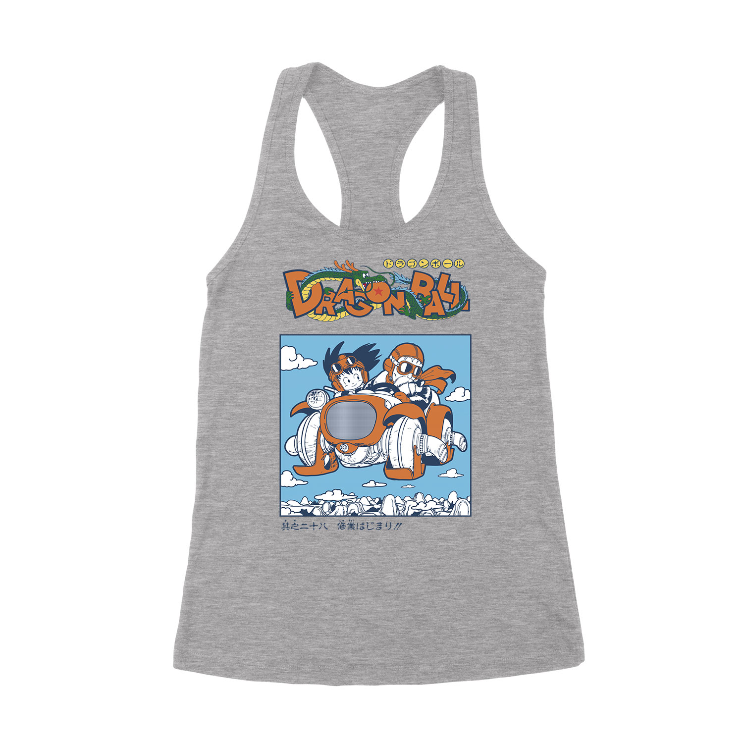 dragon ball Sportszürke Női Trikó
