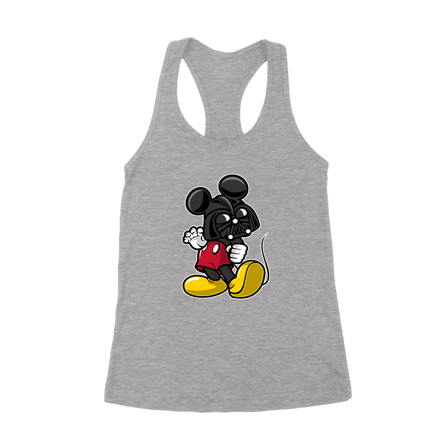 mickey egért darth Sportszürke Női Trikó
