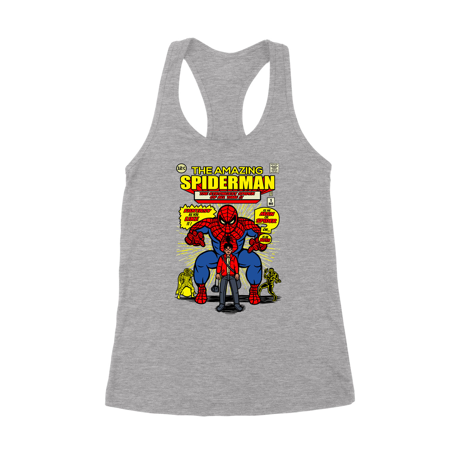 Amazing Spider Man pókember Sportszürke Női Trikó