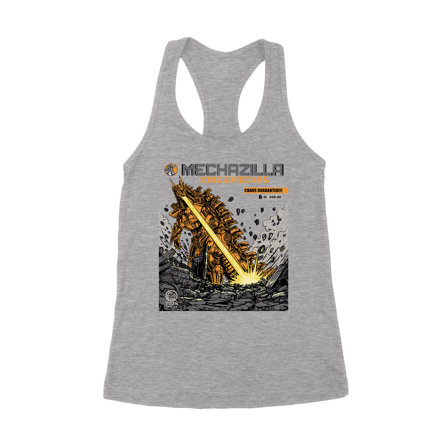 godzilla Sportszürke Női Trikó