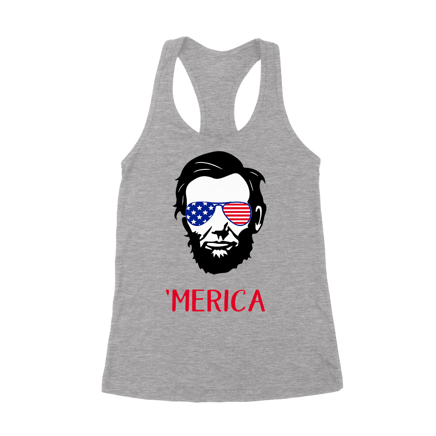 america amerika abraham lincoln Sportszürke Női Trikó