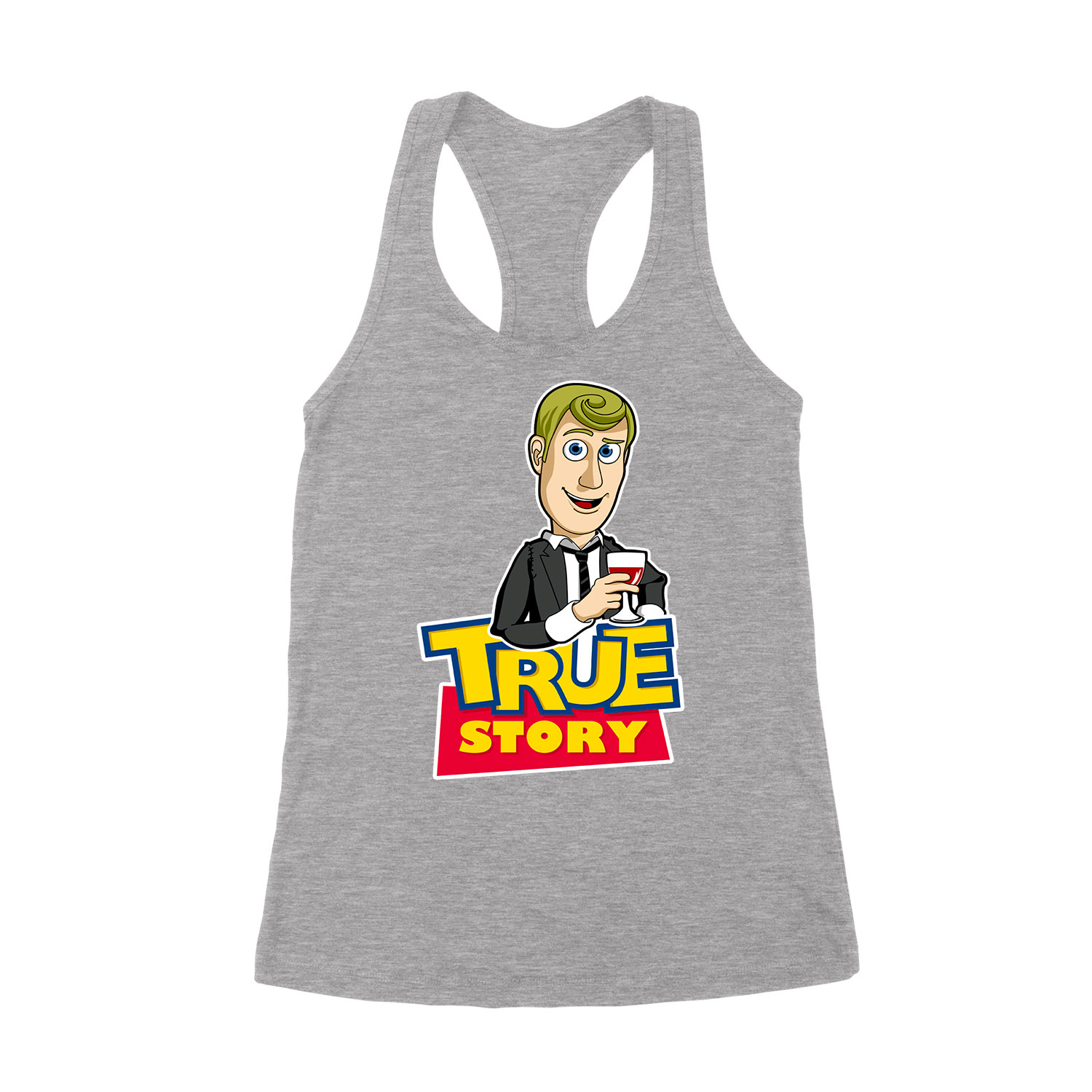 barney stinson humor true story Sportszürke Női Trikó