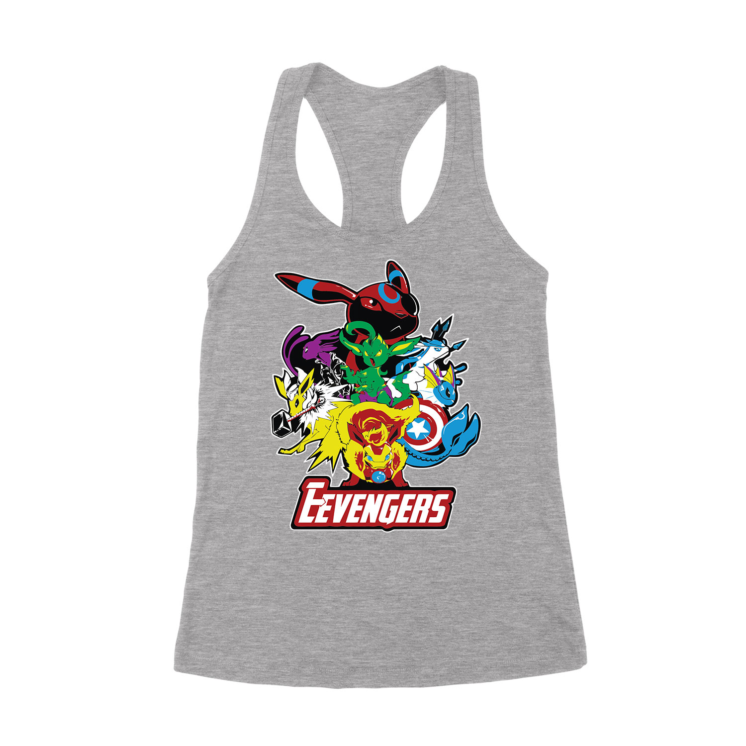 pokemon eevee Sportszürke Női Trikó