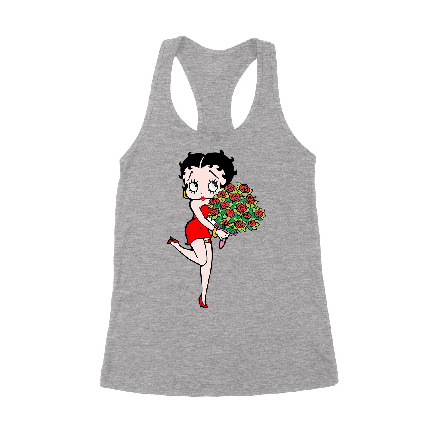 betty boop Sportszürke Női Trikó