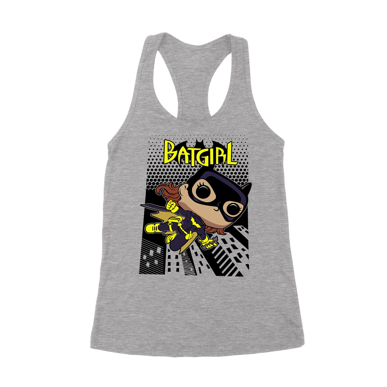 Batgirl Sportszürke Női Trikó