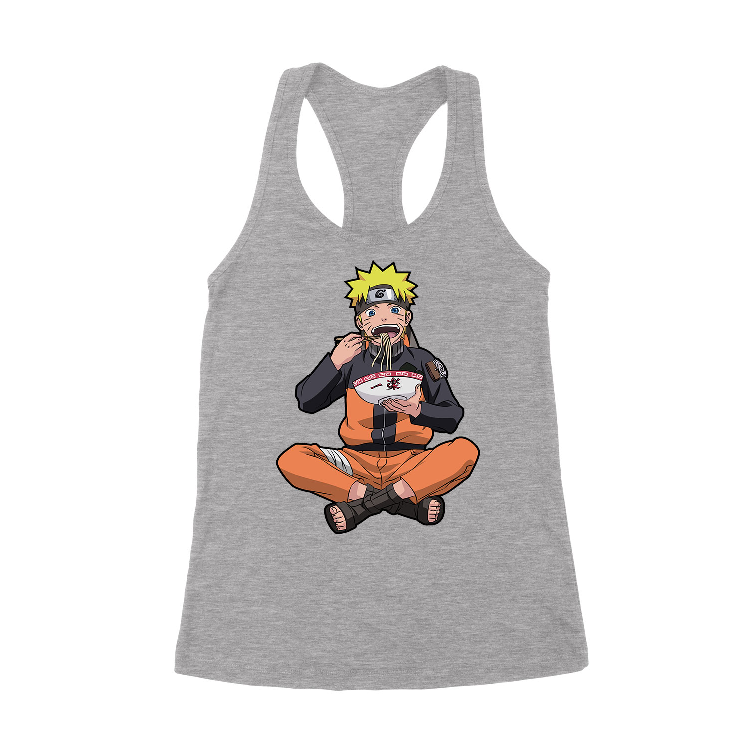 naruto Sportszürke Női Trikó