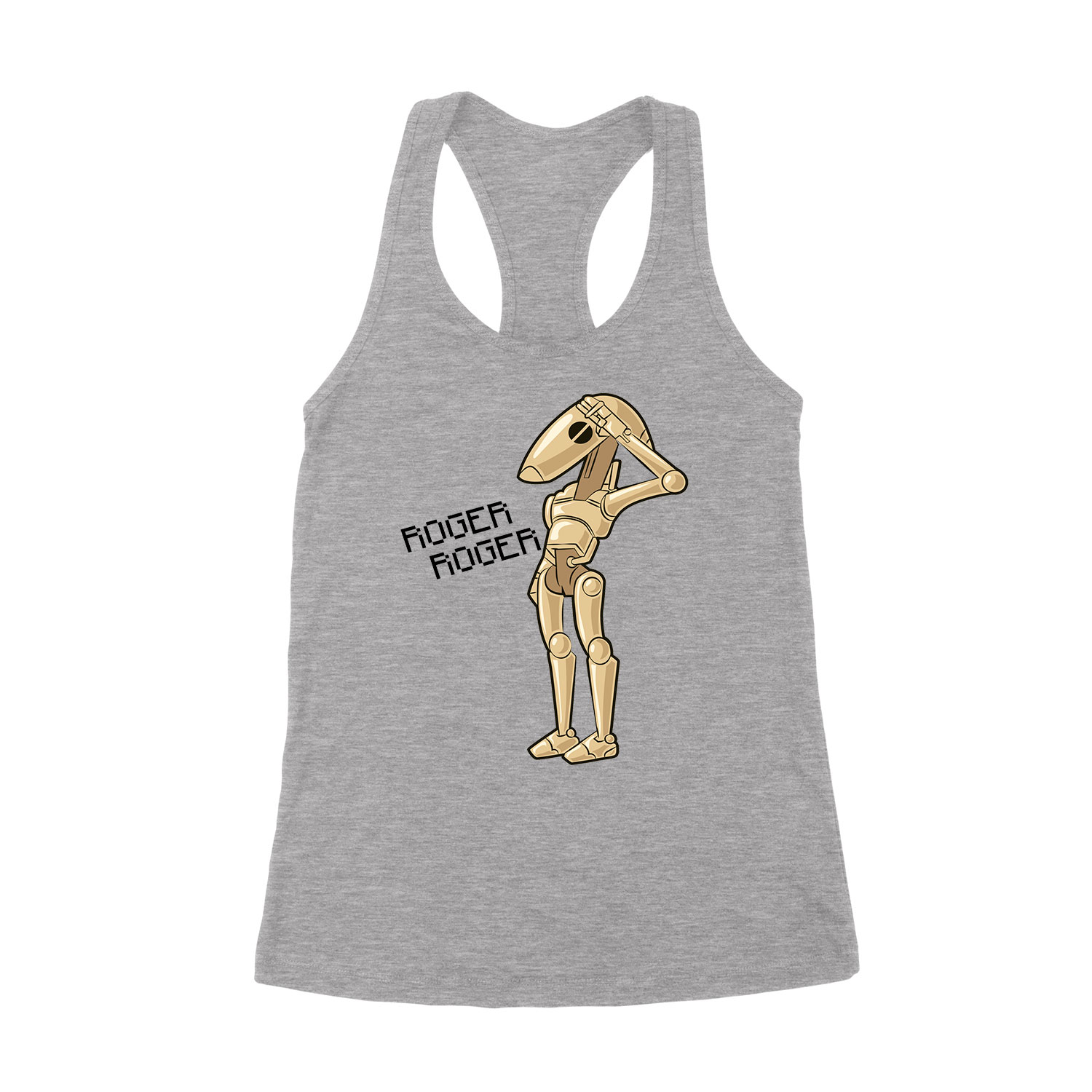star wars roger droid Sportszürke Női Trikó