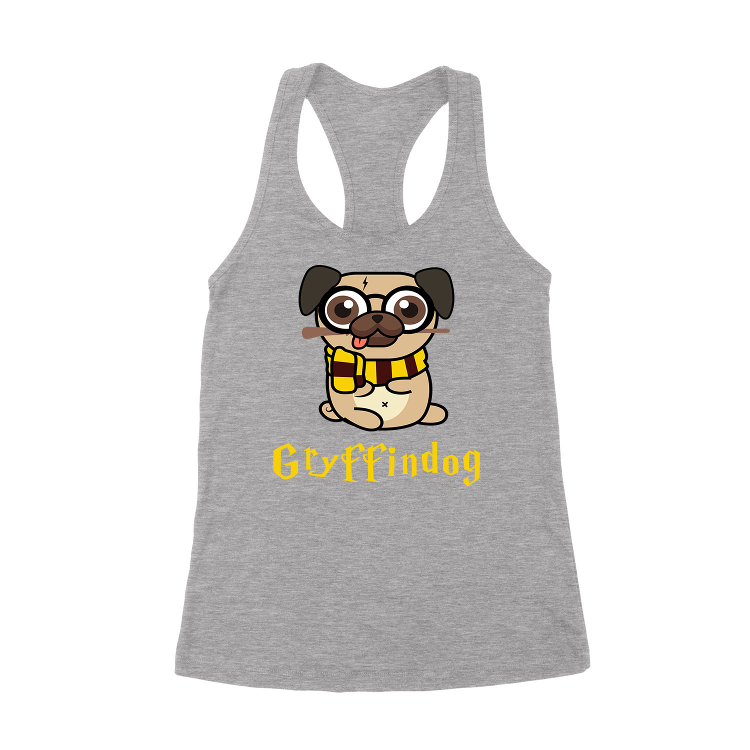 Harry Potter Kutyás Gryffindog Sportszürke Női Trikó