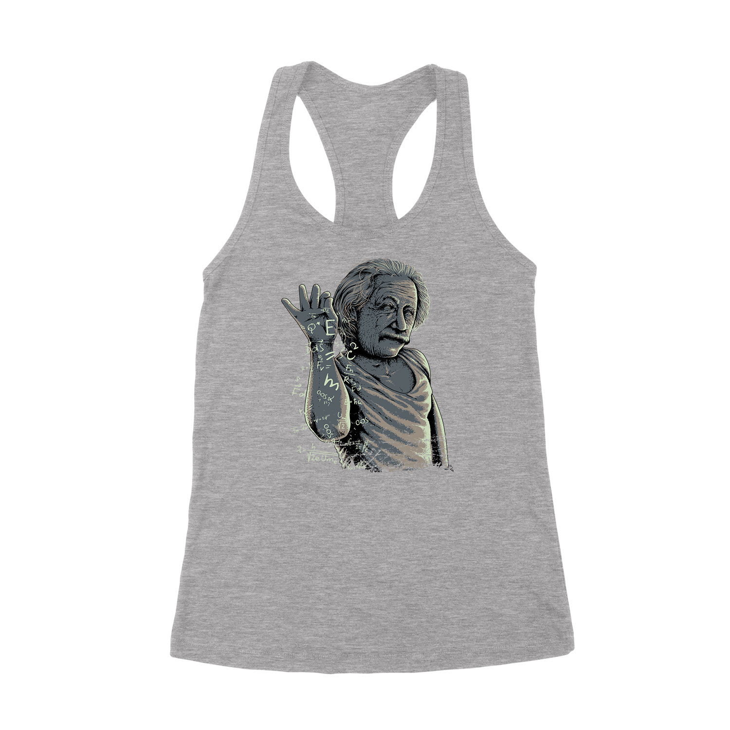 albert einstein Sportszürke Női Trikó
