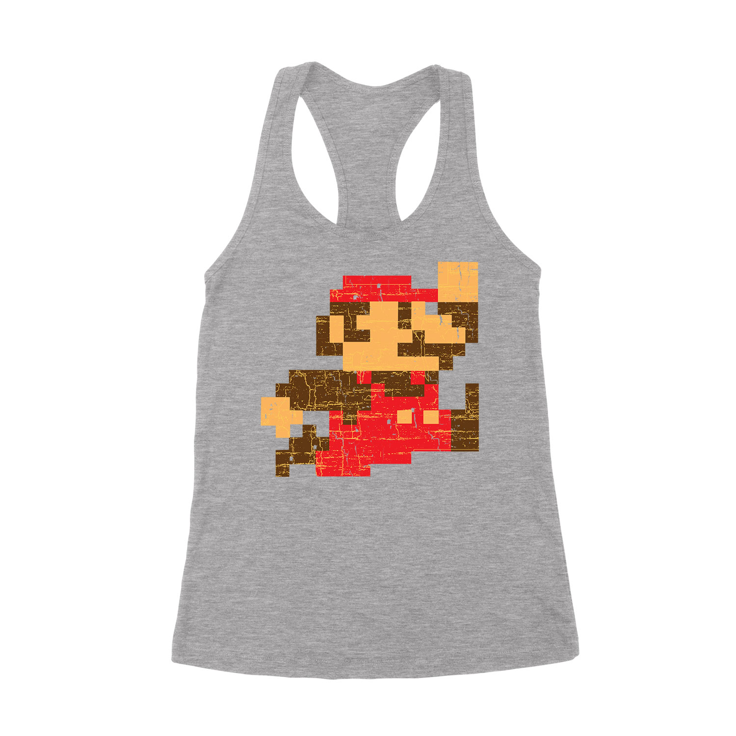 super mario Sportszürke Női Trikó