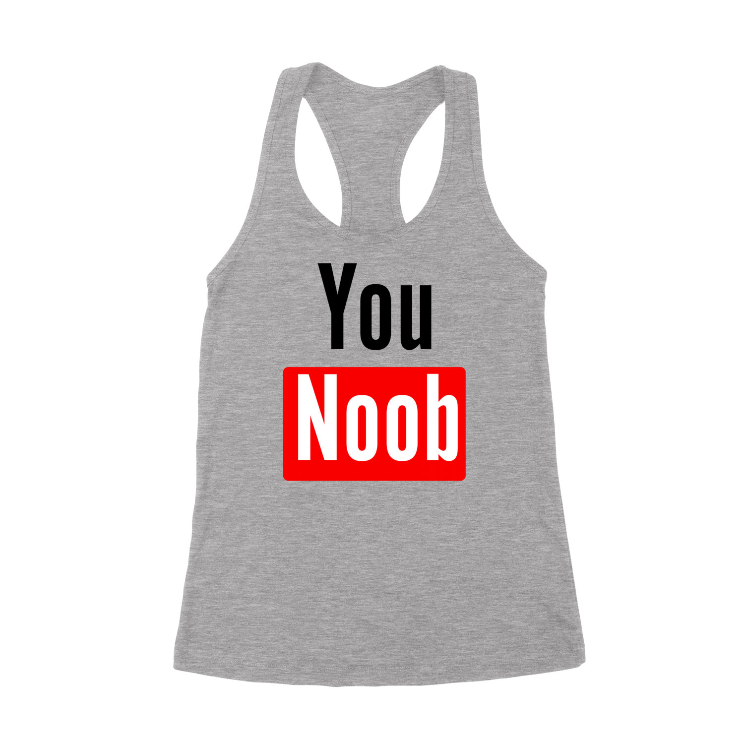youtube you noob Sportszürke Női Trikó