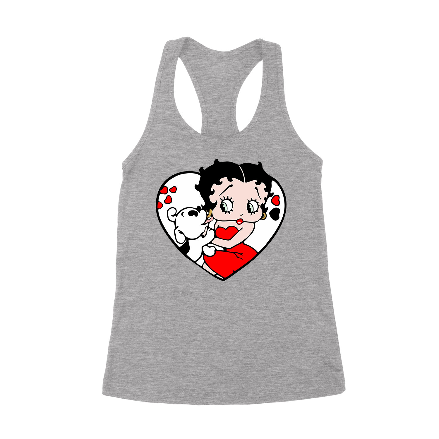 betty boop Sportszürke Női Trikó