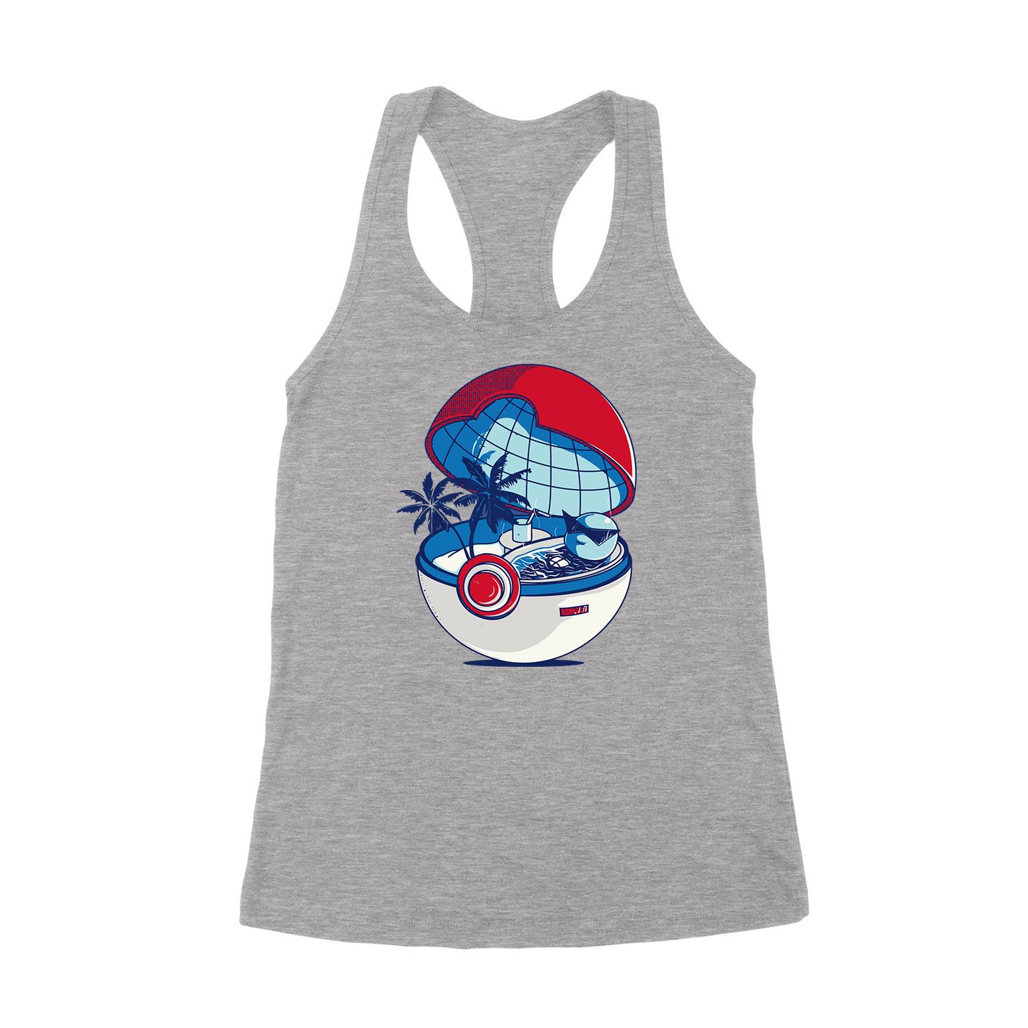 pokemon squirtle Sportszürke Női Trikó