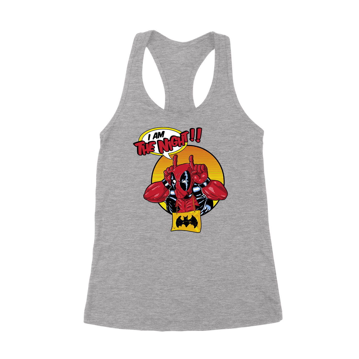deadpool batman Sportszürke Női Trikó