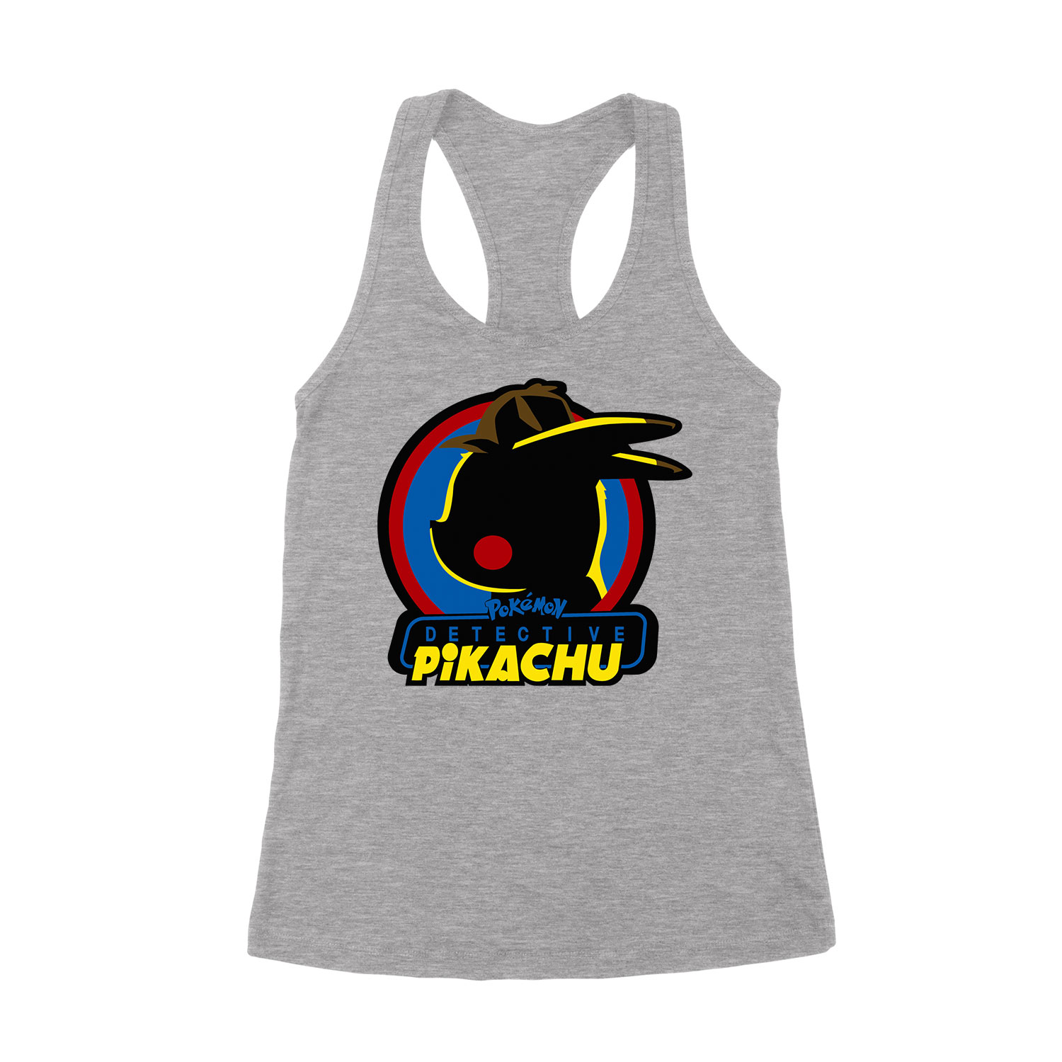 pokemon pikachu Sportszürke Női Trikó