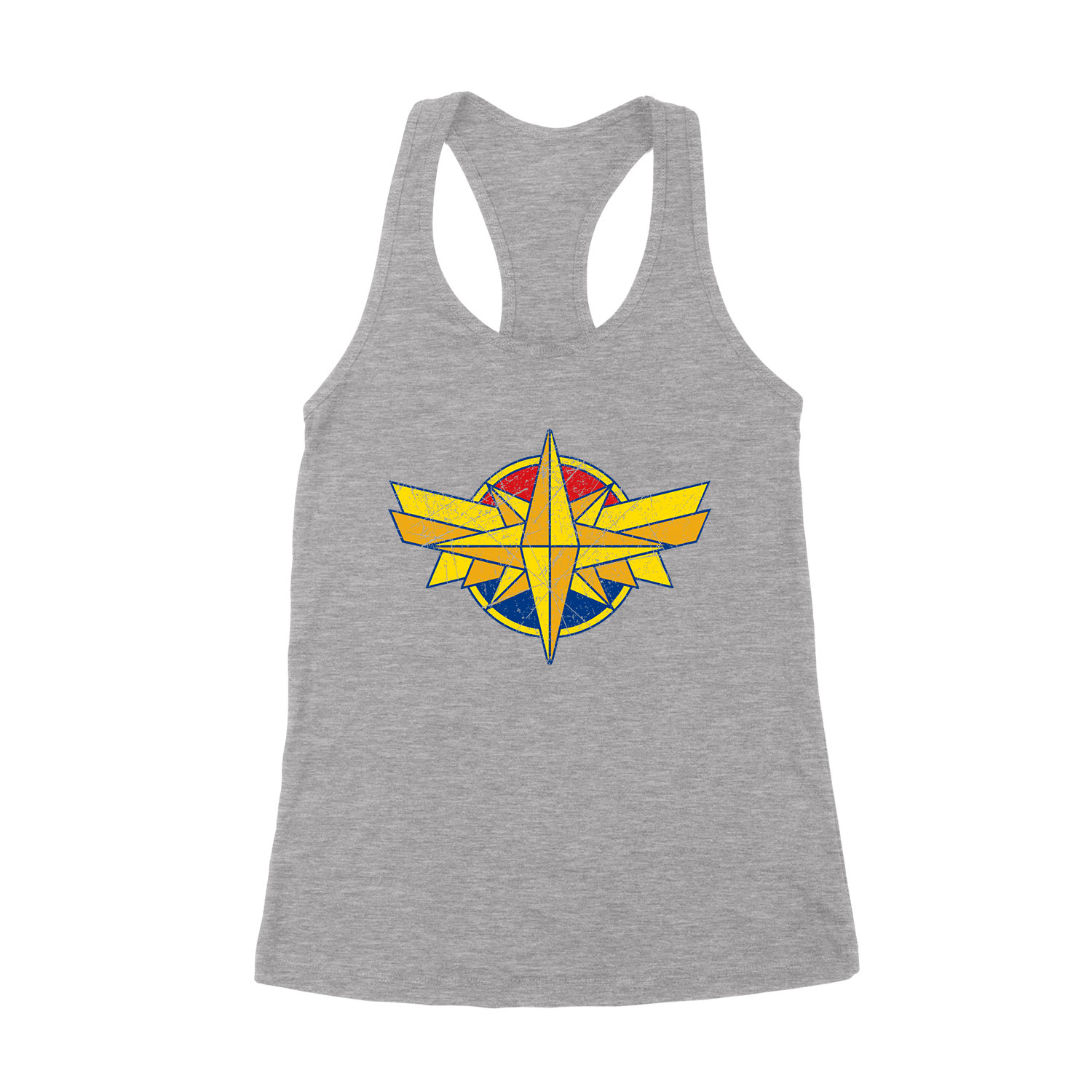 captain marvel marvel kapitány Sportszürke Női Trikó