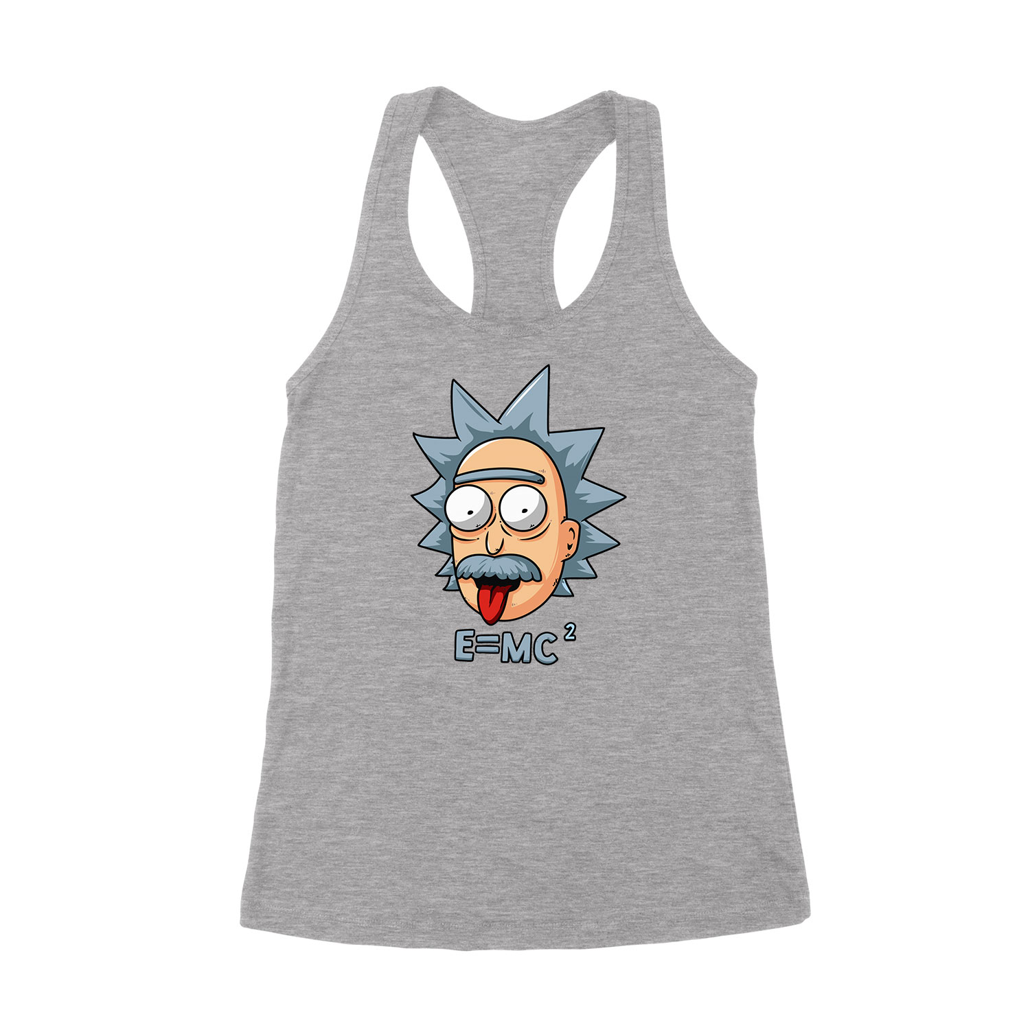 rick és morty Sportszürke Női Trikó