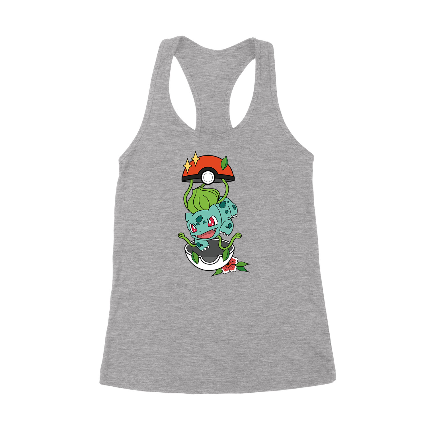 bulbasaur pokemon Sportszürke Női Trikó