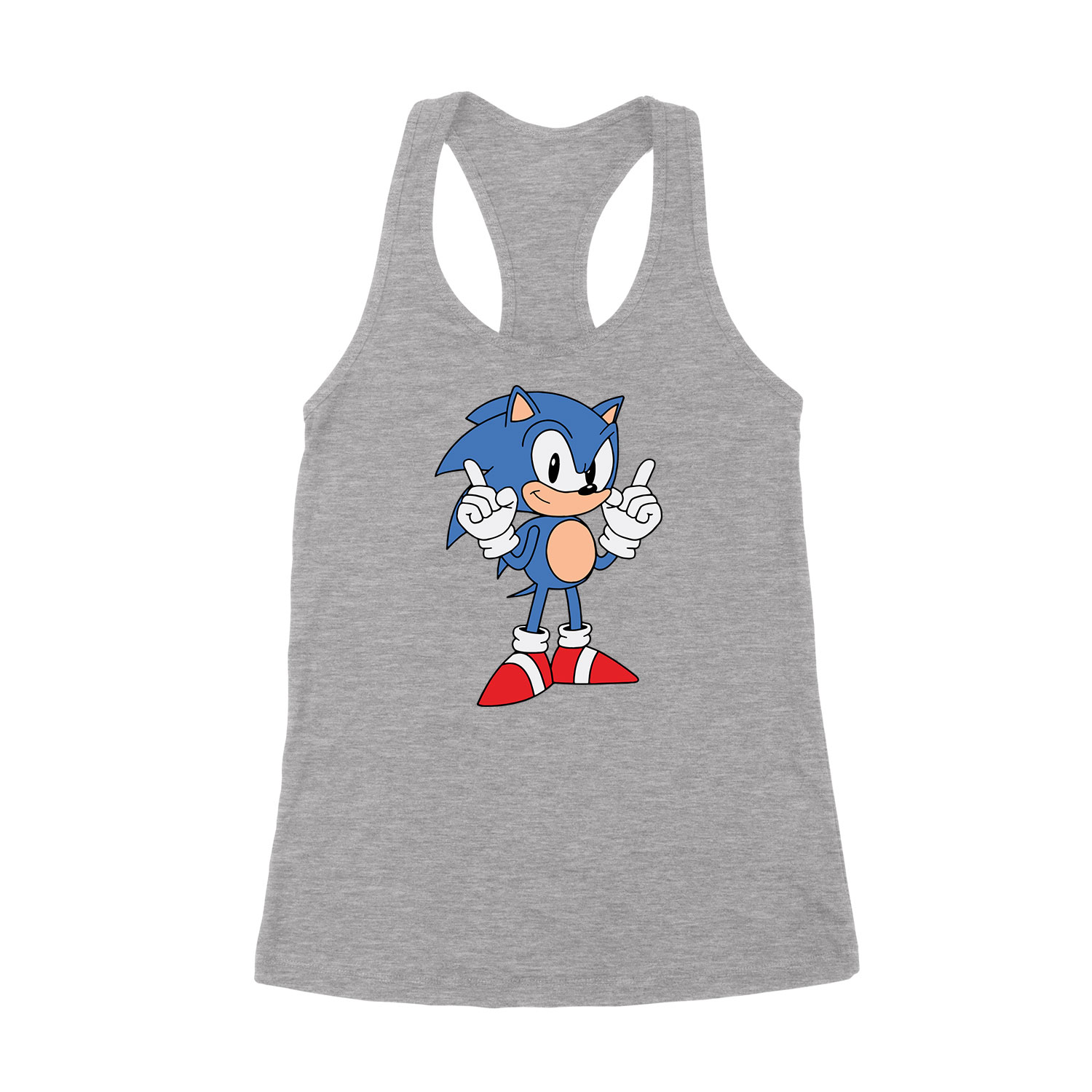 sonic Sportszürke Női Trikó
