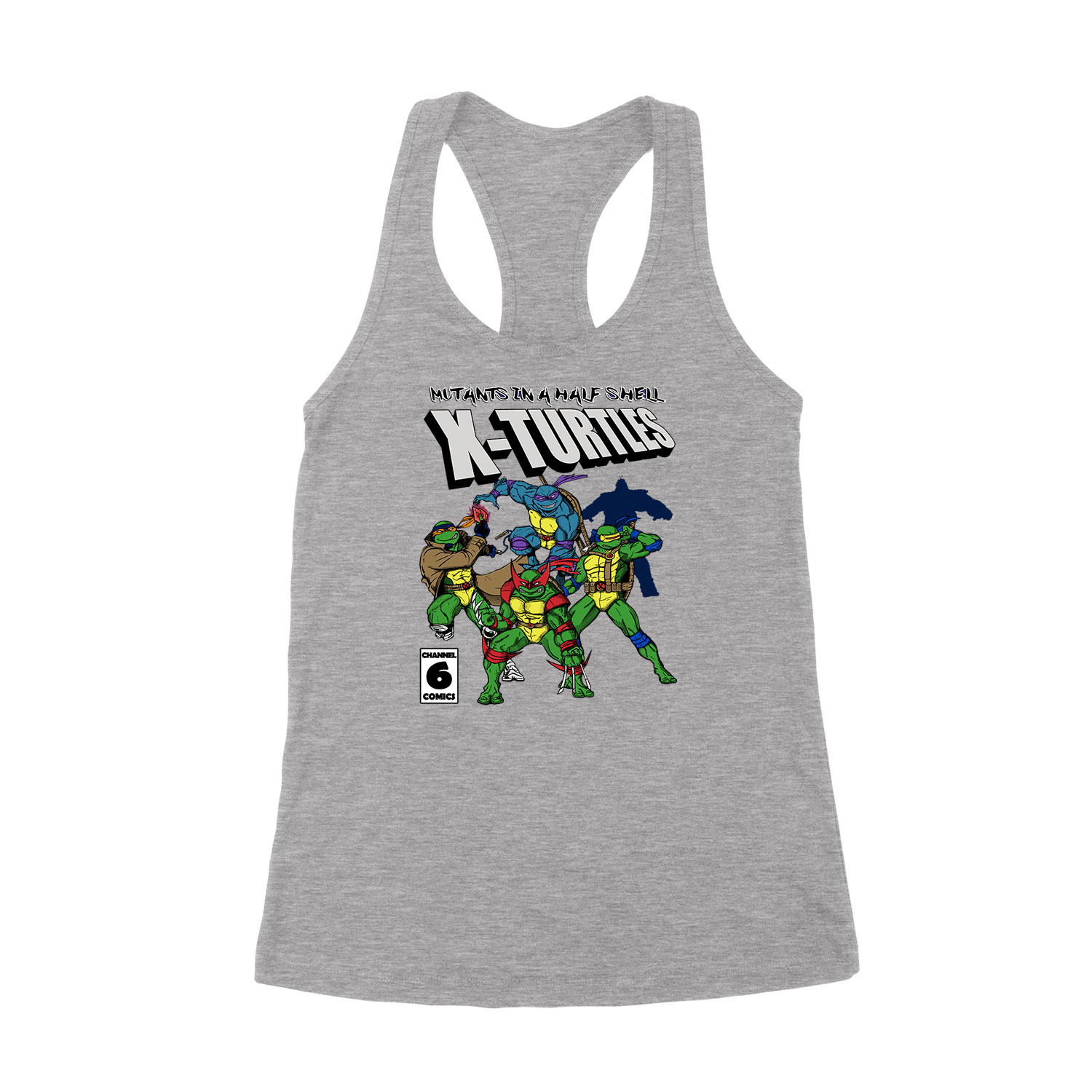 tini ninja teknőcök tmnt Sportszürke Női Trikó
