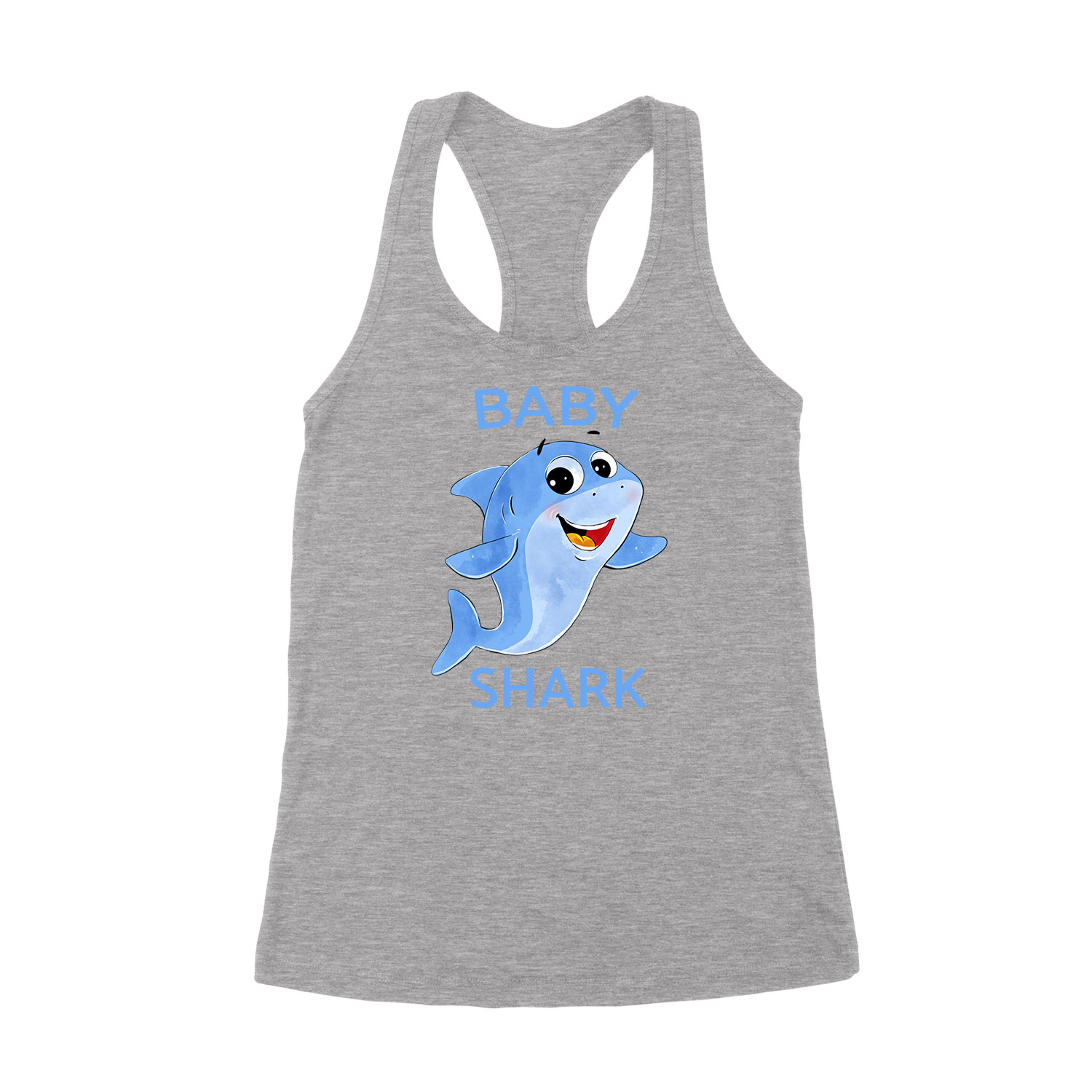 baby shark cápa Sportszürke Női Trikó
