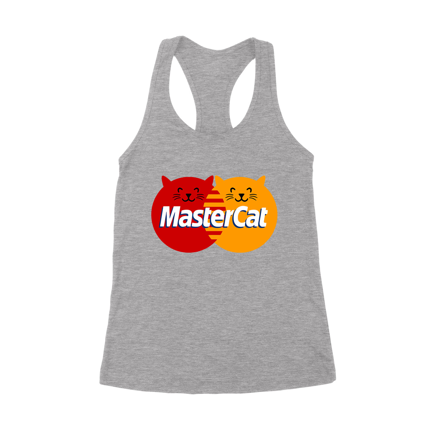 master cat macska macskás cica cicás Sportszürke Női Trikó