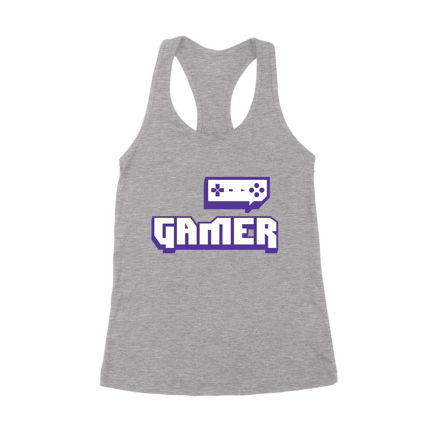 twitch gamer Sportszürke Női Trikó