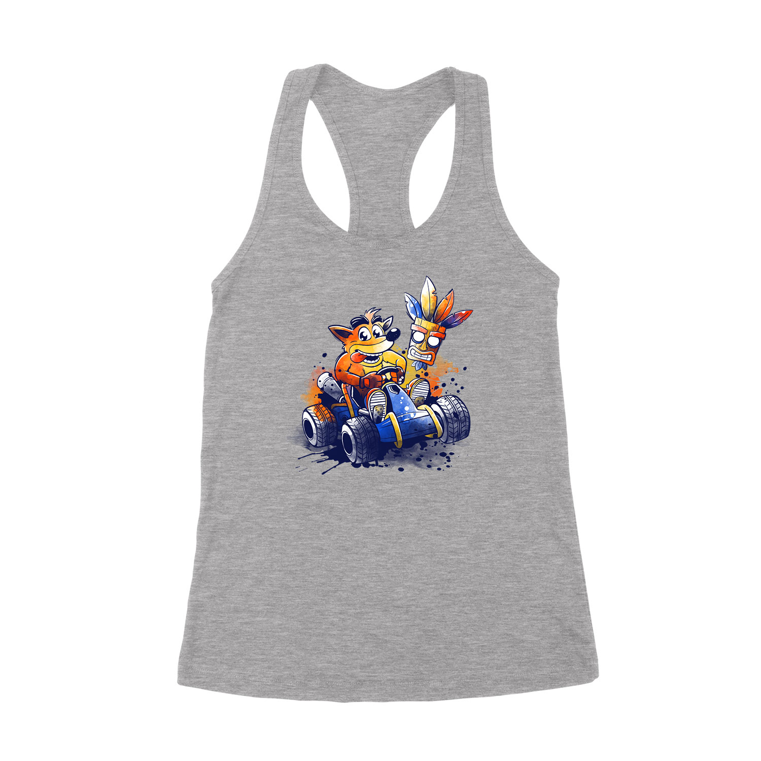 crash bandicoot Sportszürke Női Trikó