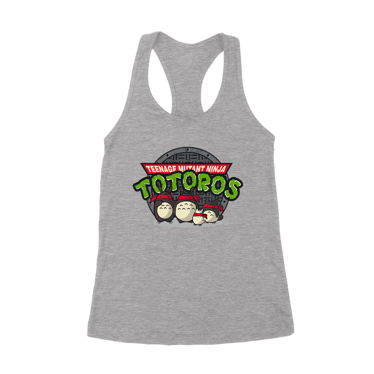 totoro totoros Sportszürke Női Trikó