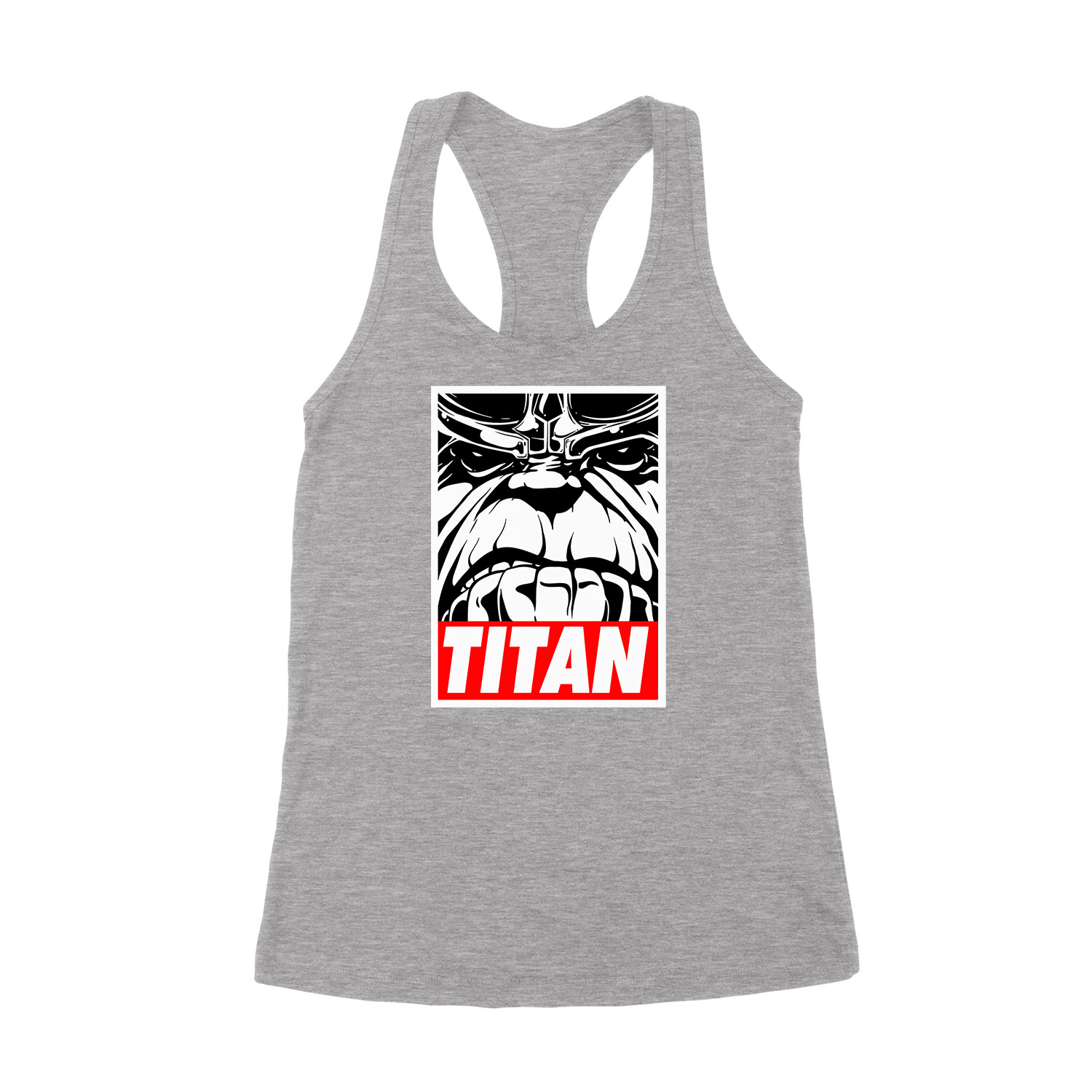 thanos titan avengers Sportszürke Női Trikó