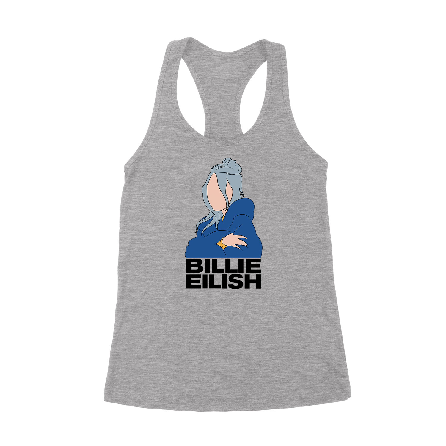 billie eilish Sportszürke Női Trikó