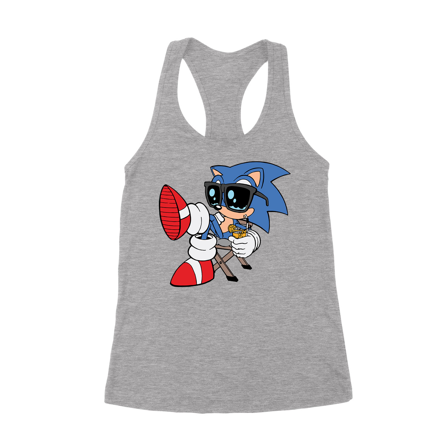sonic Sportszürke Női Trikó