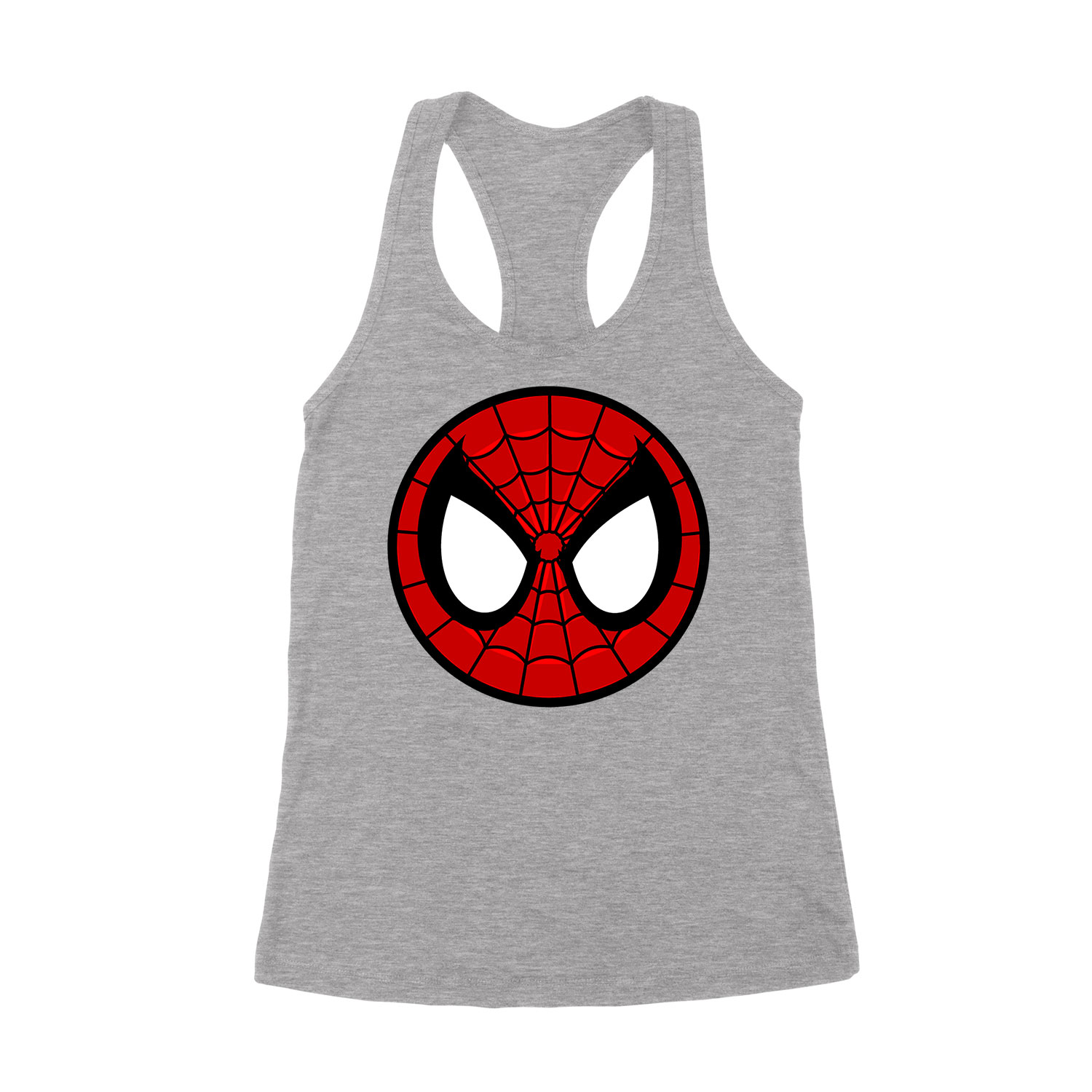 spider face spider man pókember Sportszürke Női Trikó