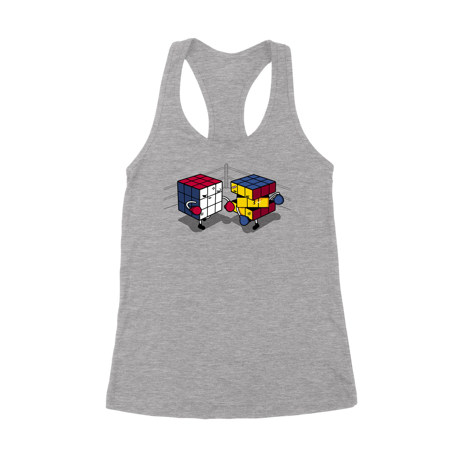 rubik kocka rubics cube Sportszürke Női Trikó
