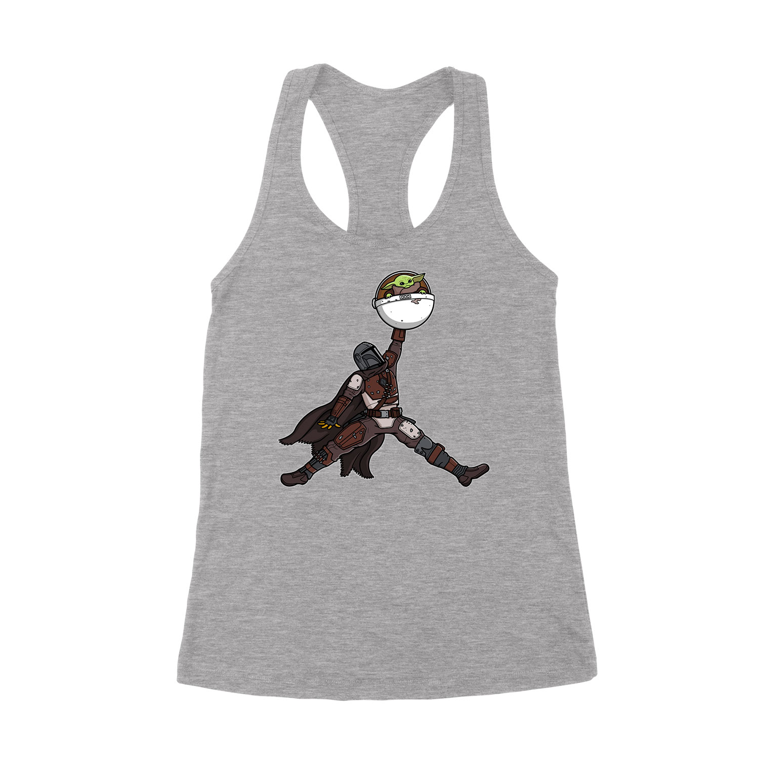baba yoda a mandalorian the child Sportszürke Női Trikó
