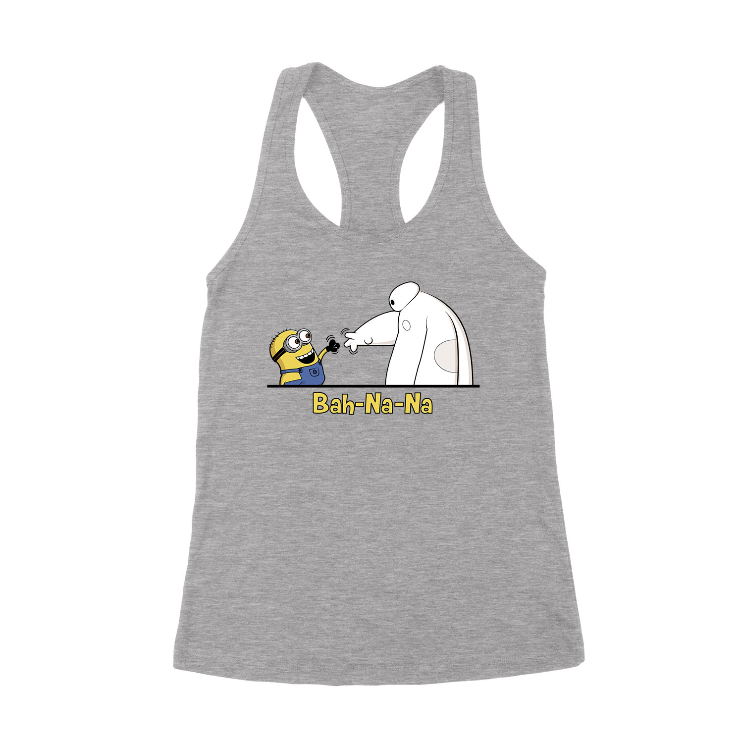 banana minion minyon minyonok baymax Sportszürke Női Trikó