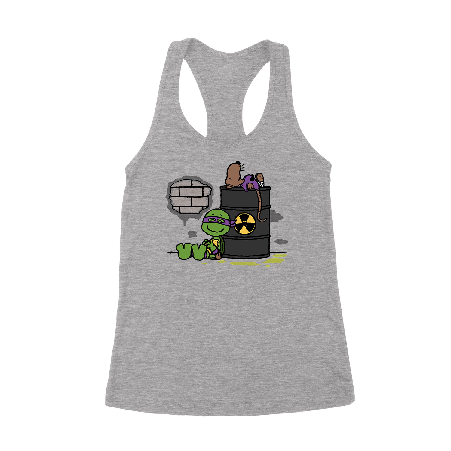 tini ninja teknőcök tmnt donatello Sportszürke Női Trikó