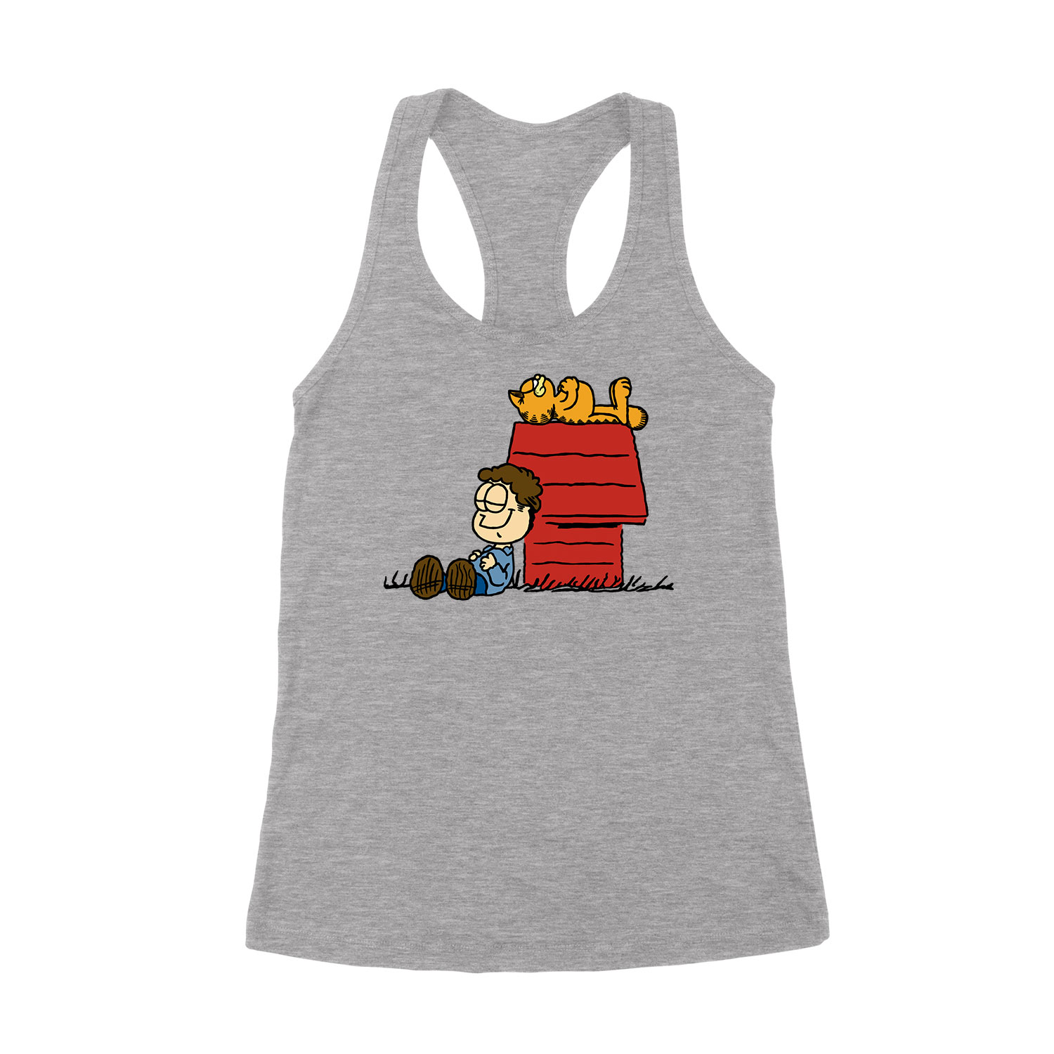 garfield Sportszürke Női Trikó